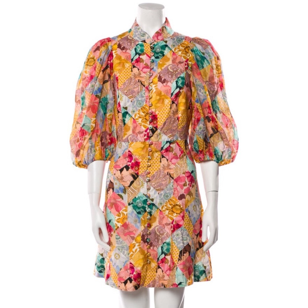 Zimmermann Size 1/AU1/US6/UK10/FR38 Midi Dress BNWT